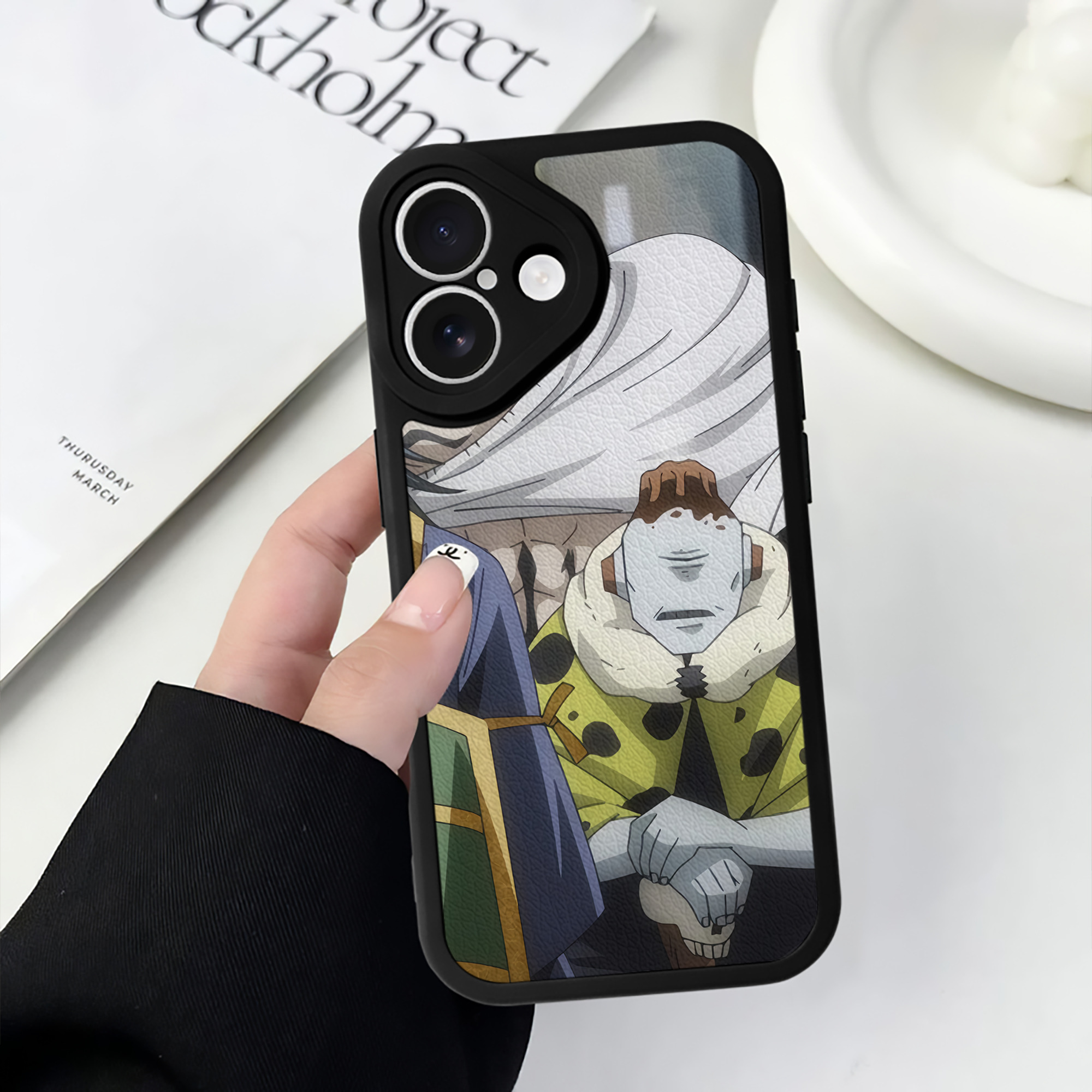 （画像用） SPY×FAMILY间谍家家酒 【iPhone 16シリーズ対応】シリコンスマホケース（レザー調） 材質：シリコン